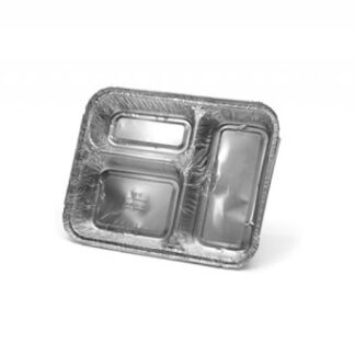 749D Bandeja Aluminio 3 Div/C. Tapa 1/250