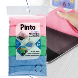 838 Paño Microfibra PINTO 6/1 6 unit (14063)