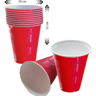 707K Vaso 16oz Rojo Vacan 20/50 (0552)