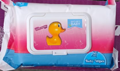 903B  Natures Baby Wipes 12/80 (13001) - Image 2