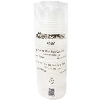 764 Envase Deli 8oz 10/50 Plastifar (18020)