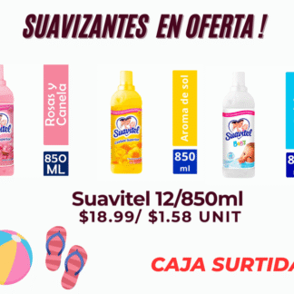 900E Oferta Suavitel SURTIDO 12/850 ML