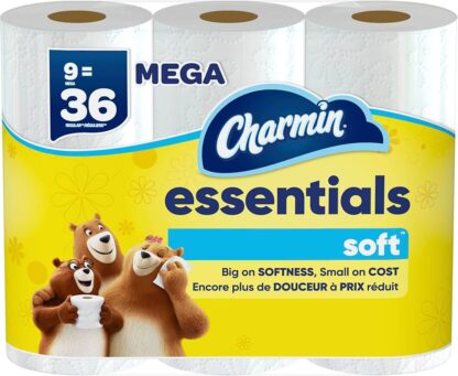 909B Papel Charmin Es.Soft Mega (5367) 4/9 pqt.
