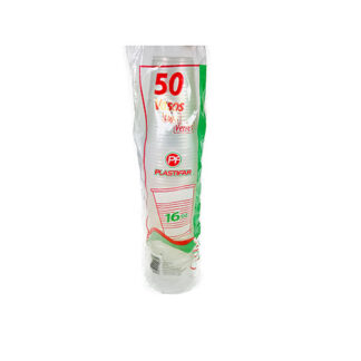 708G Vaso 16oz  PP Plastifar 20/50 (18048)