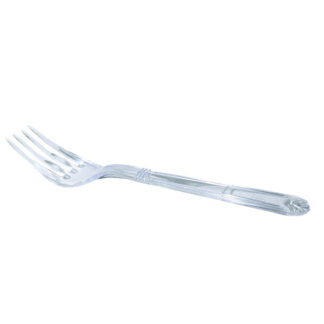 717A Tenedor Plastifar Clear 40/25 (17121)