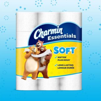909E Charmin Essentials Soft mega 4/12